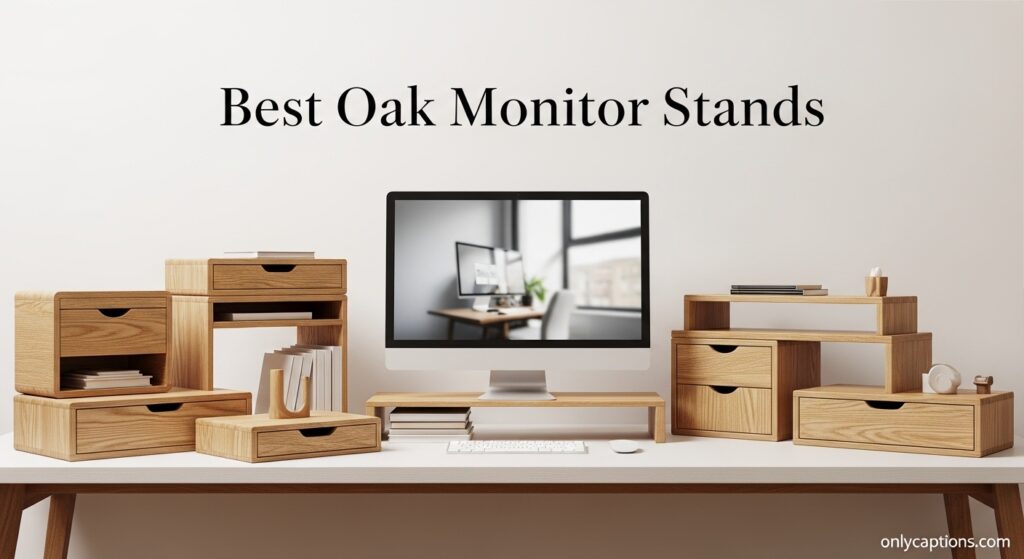 Current image: Best Oak Monitor Stands