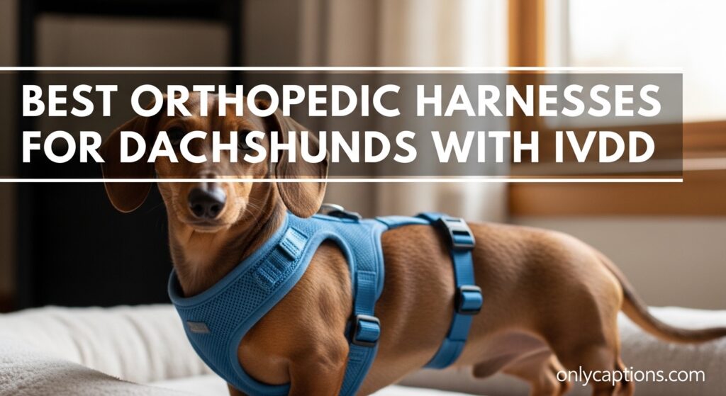 Current image: Best Orthopedic Harnesses for Dachshunds with IVDD