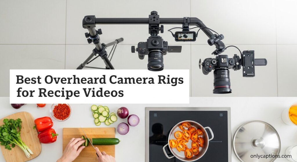 Current image: Best Overhead Camera Rigs for Recipe Videos