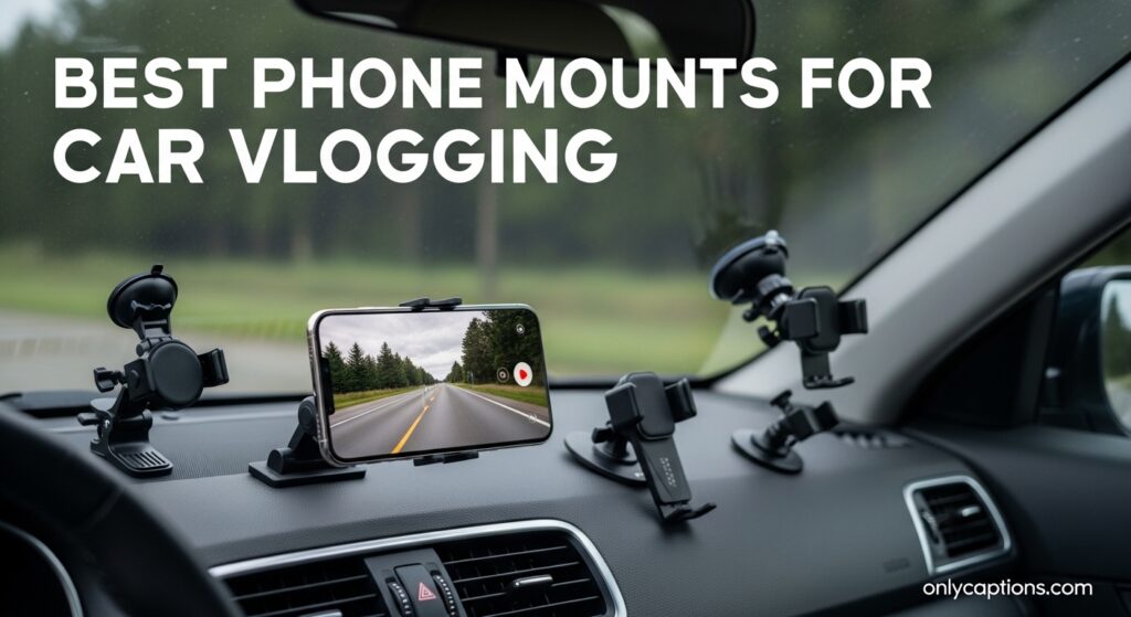 Current image: Best Phone Mounts for Car Vlogging