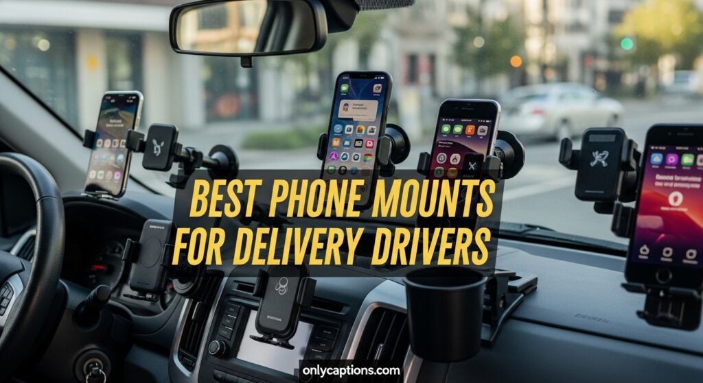 Current image: Best Phone Mounts for Delivery Drivers