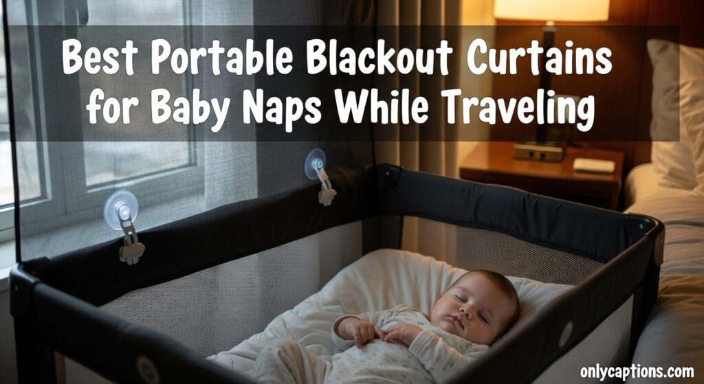 Current image: Best Portable Blackout Curtains for Baby Naps While Traveling