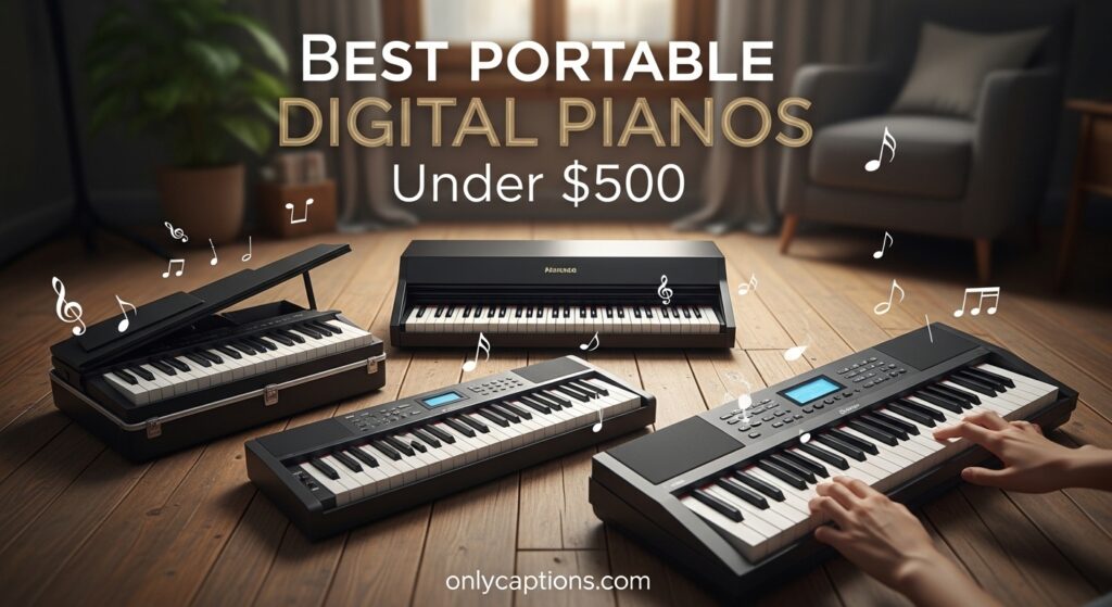 Current image: Best Portable Digital Pianos Under $500