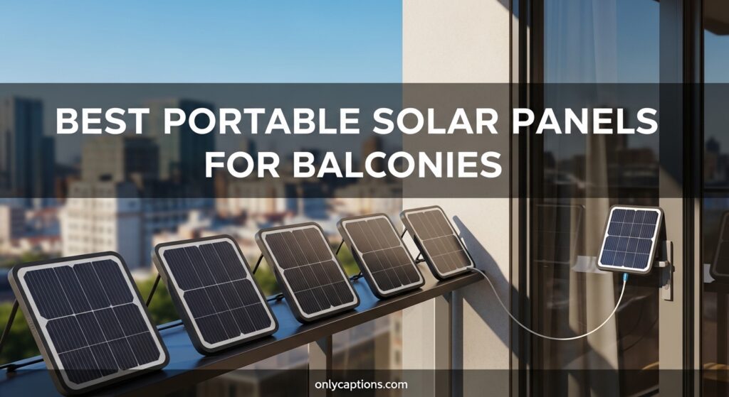 Current image: Best Portable Solar Panels for Balconies