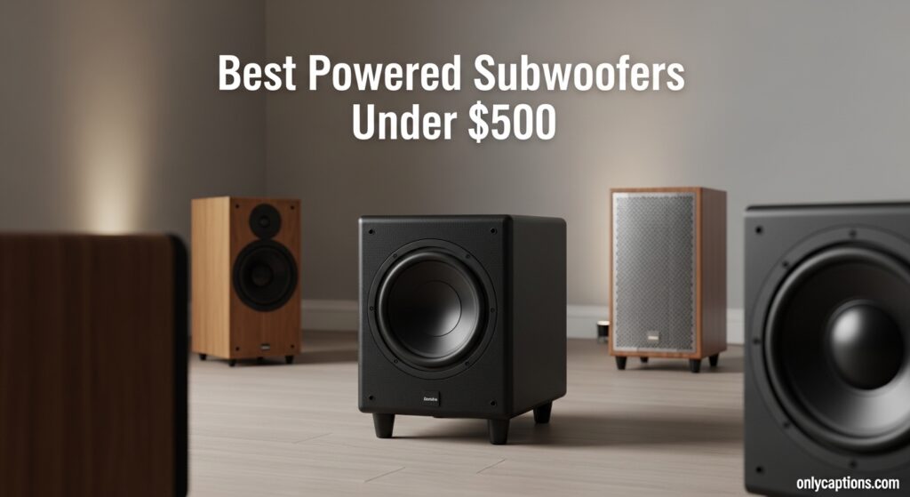 Current image: Best Powered Subwoofers Under $500