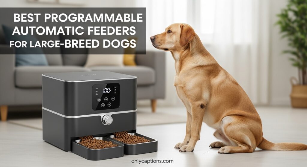 Current image: Best Programmable Automatic Feeders for Large-Breed Dogs