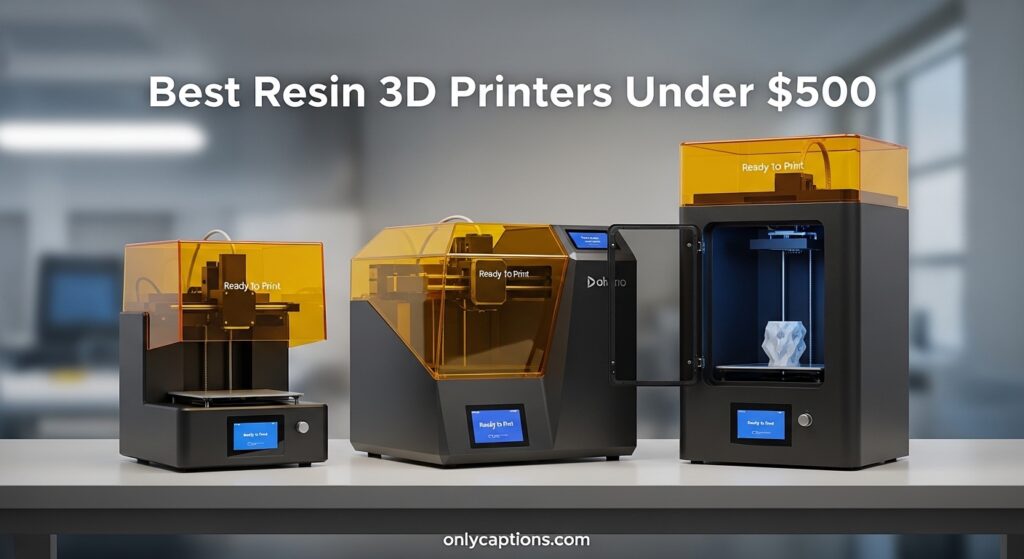 Current image: Best Resin 3D Printers Under $500