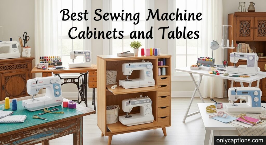 Current image: Best Sewing Machine Cabinets and Tables