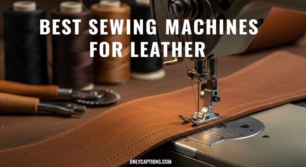 Current image: Best Sewing Machines for Leather