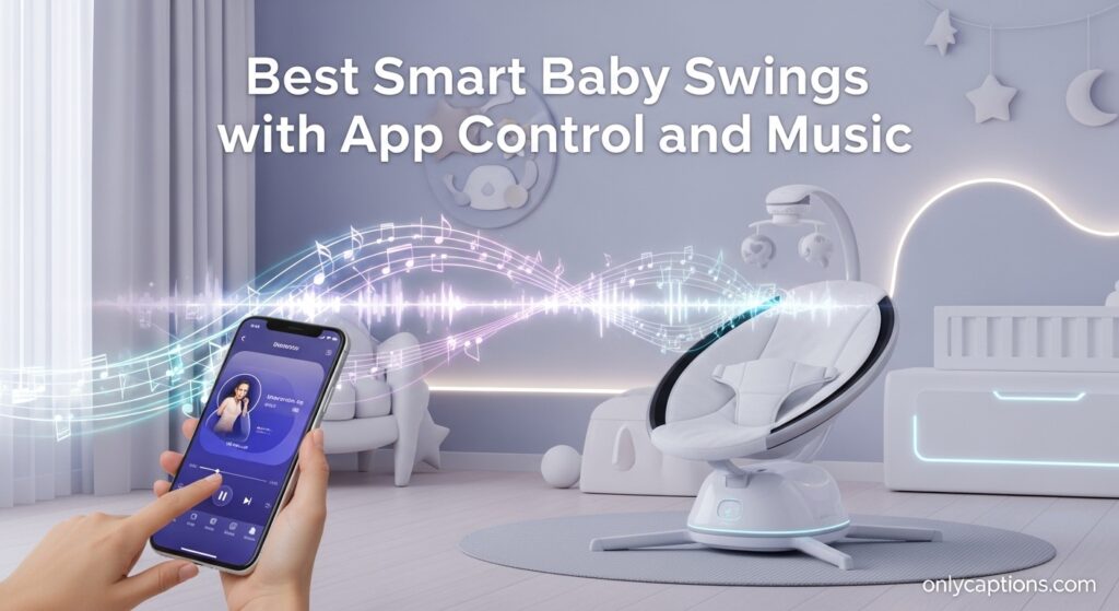 Current image: Best Smart Baby Swings with App Control and Music