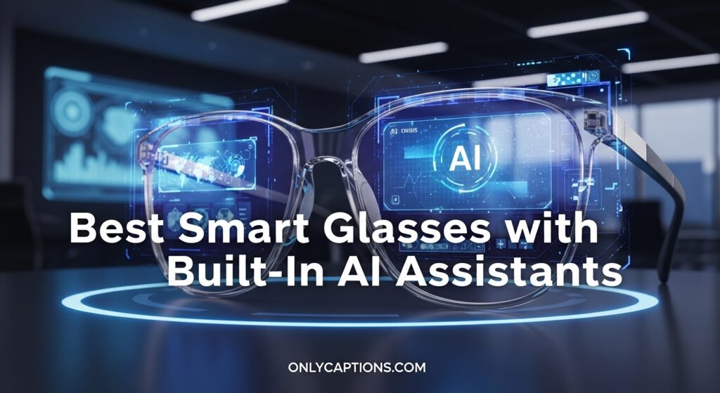 Current image: Best Smart Glasses with Built-In AI Assistants