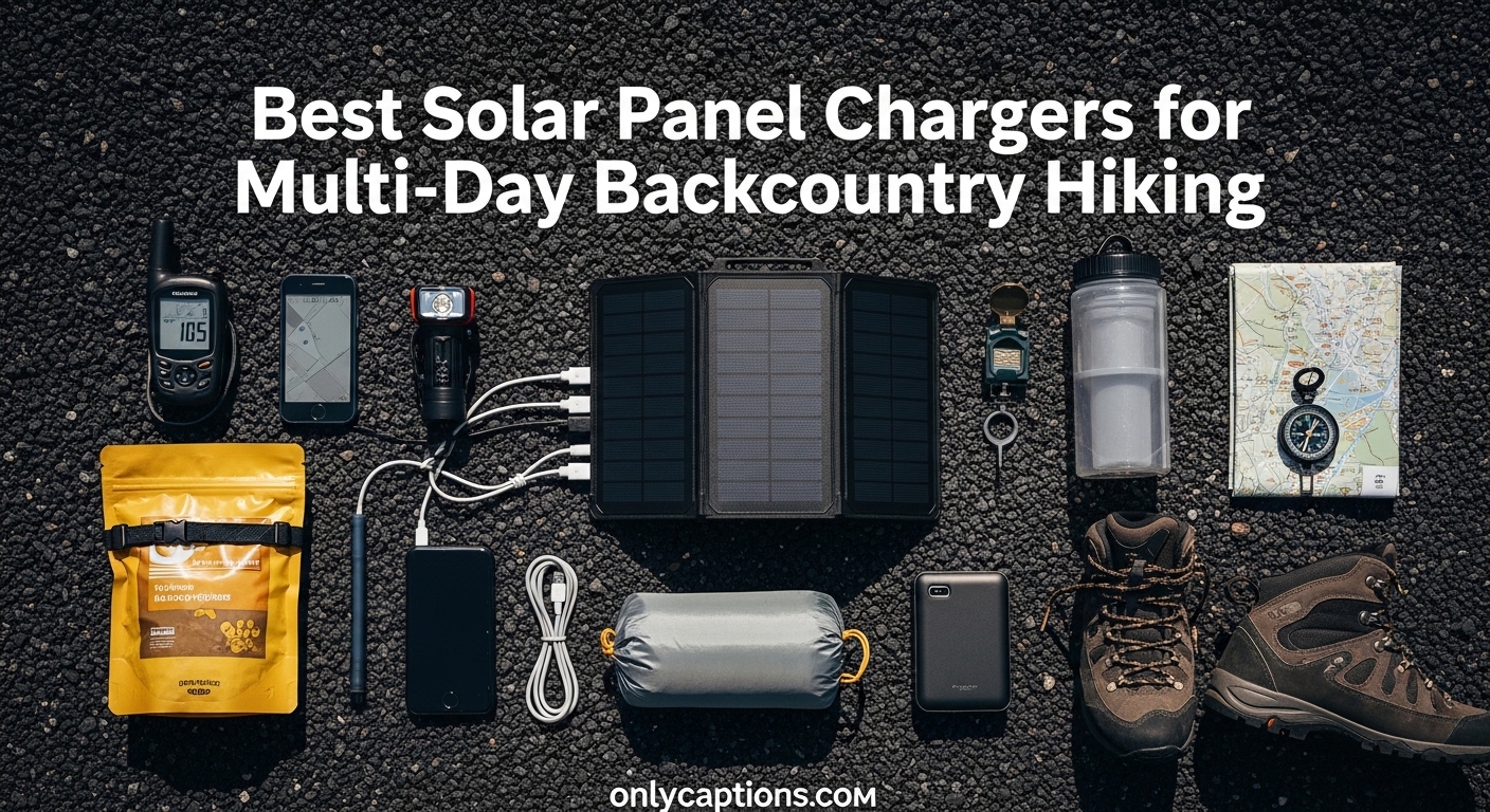 10 Best Solar Panel Chargers for Multi-Day Backcountry Hiking (April ...
