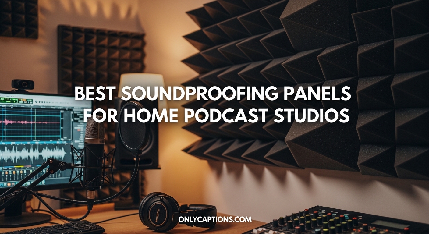 Photo inspiration: Picture Idea: 10 Best Soundproofing Panels For Home Podcast Studios May 2026