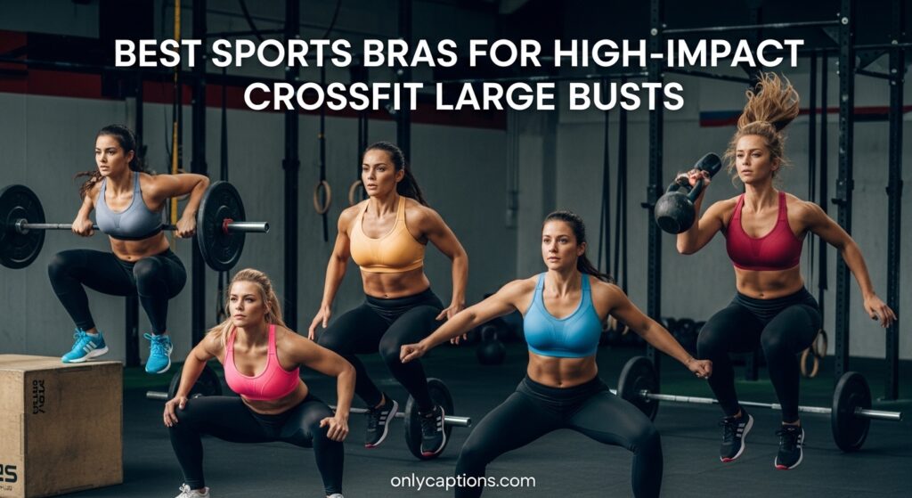 Current image: Best Sports Bras for High-Impact CrossFit Large Busts