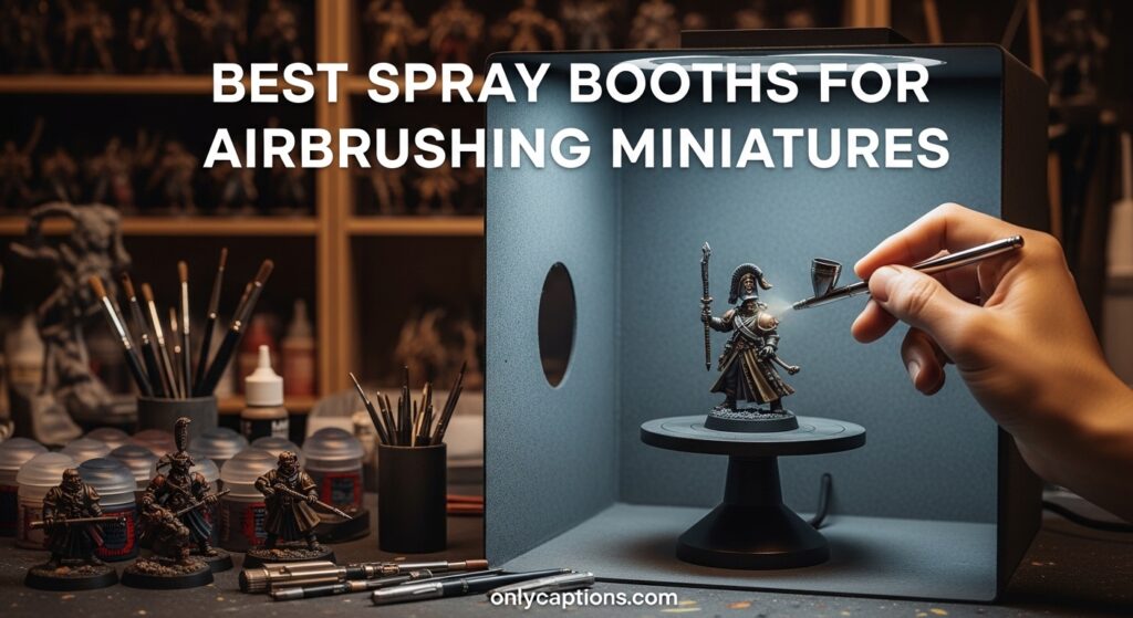 Current image: Best Spray Booths for Airbrushing Miniatures