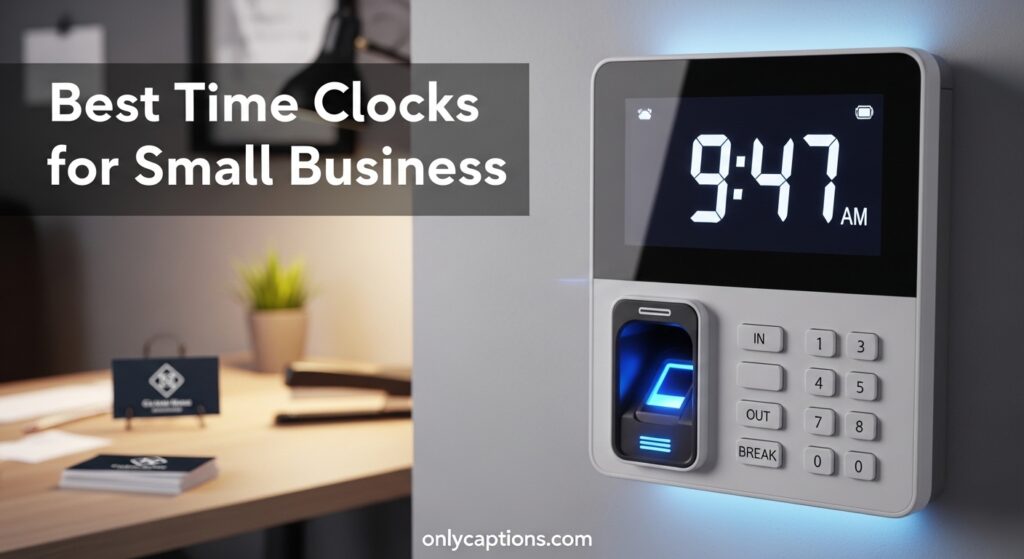 Current image: Best Time Clocks for Small Business