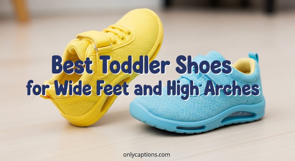 Current image: Best Toddler Shoes for Wide Feet and High Arches