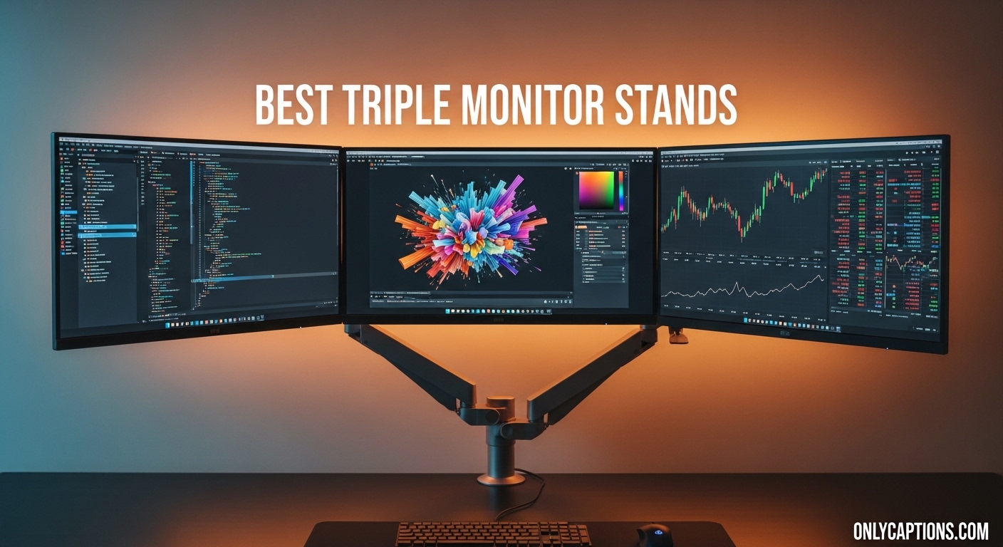 15 Best Triple Monitor Stands (April 2026) Complete Guide