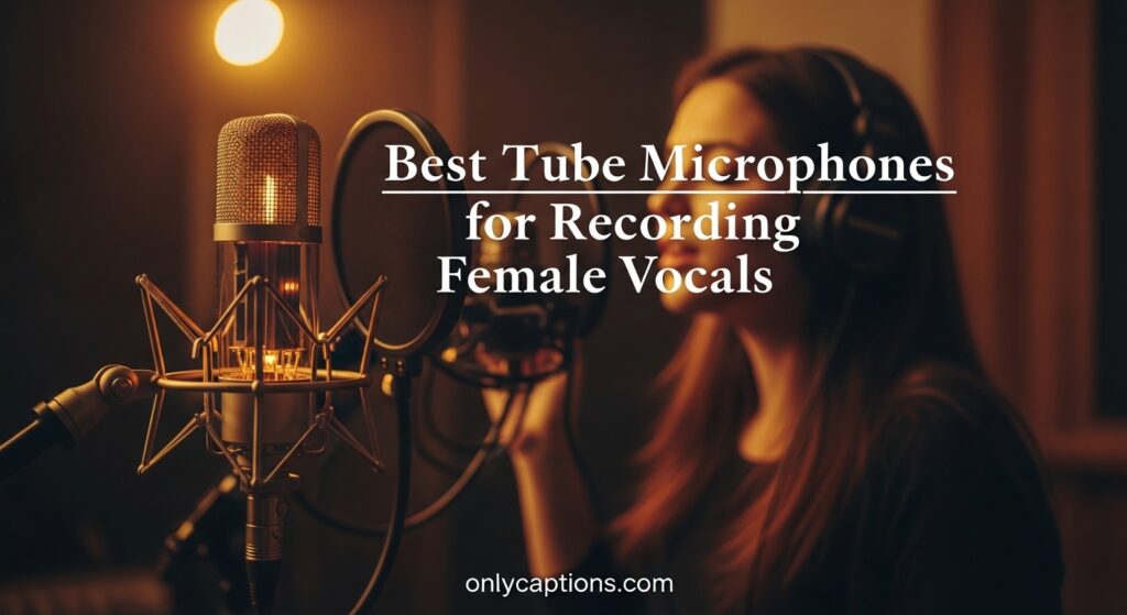 Current image: Best Tube Microphones for Recording Female Vocals