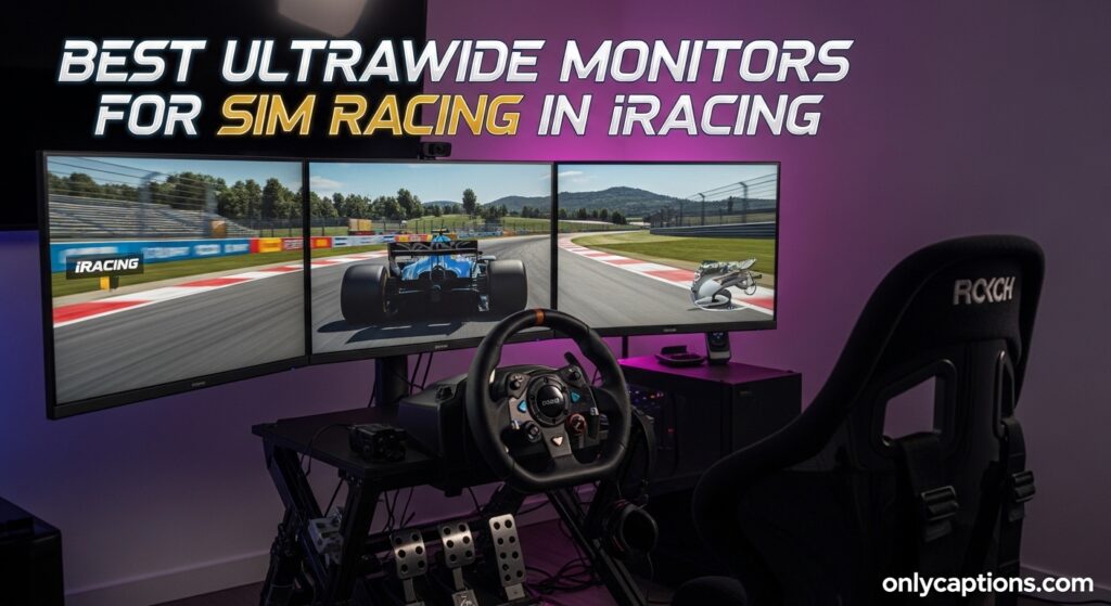 Current image: Best Ultrawide Monitors for Sim Racing in iRacing