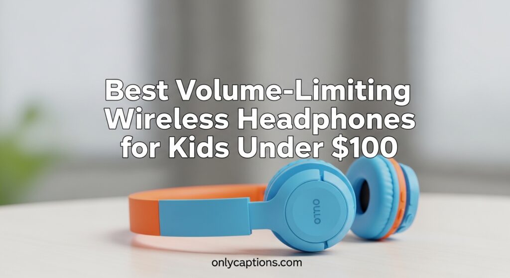 Current image: Best Volume-Limiting Wireless Headphones for Kids Under $100