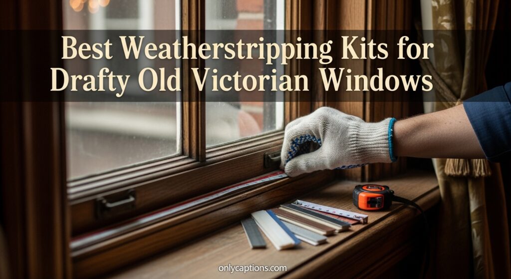 Current image: Best Weatherstripping Kits for Drafty Old Victorian Windows