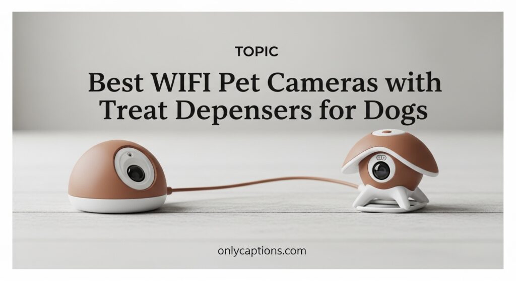 Current image: Best WiFi Pet Cameras with Treat Dispensers for Dogs