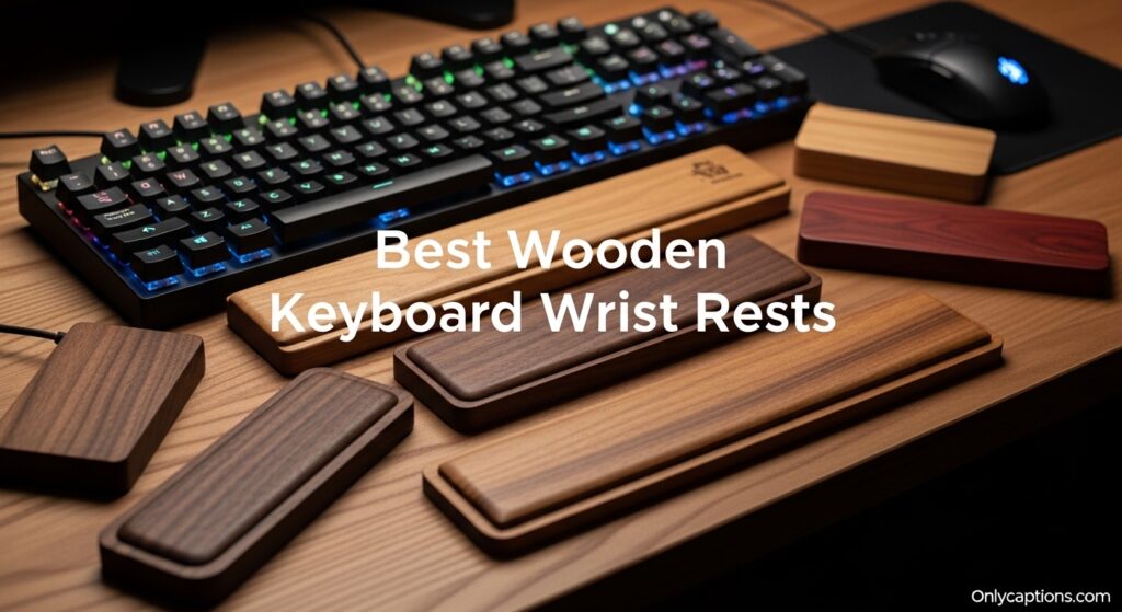 Current image: Best Wooden Keyboard Wrist Rests