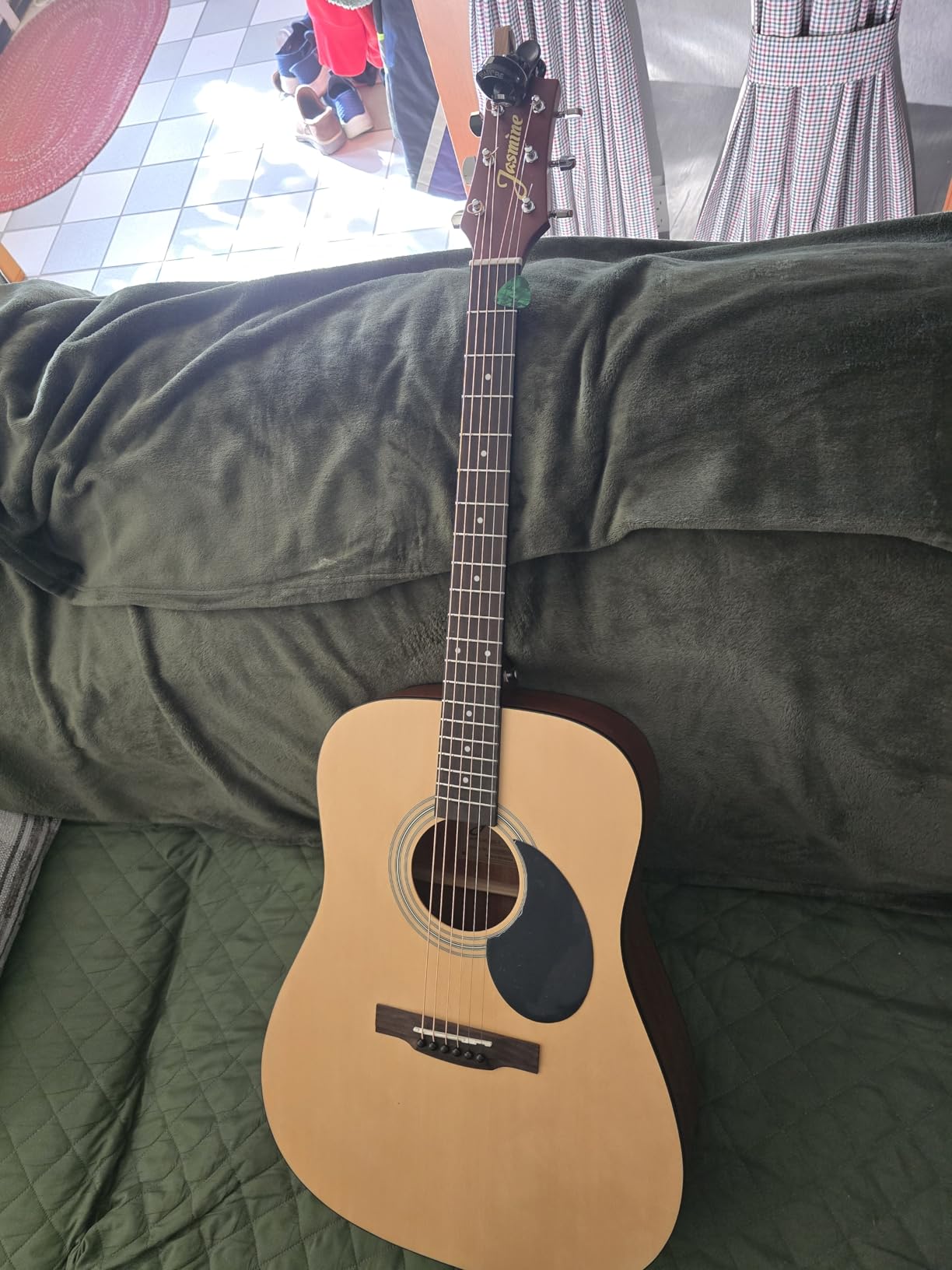 Jasmine S35 Dreadnought Acoustic Guitar - Full-Size with Rosewood Fingerboard, Natural Finish customer photo 1