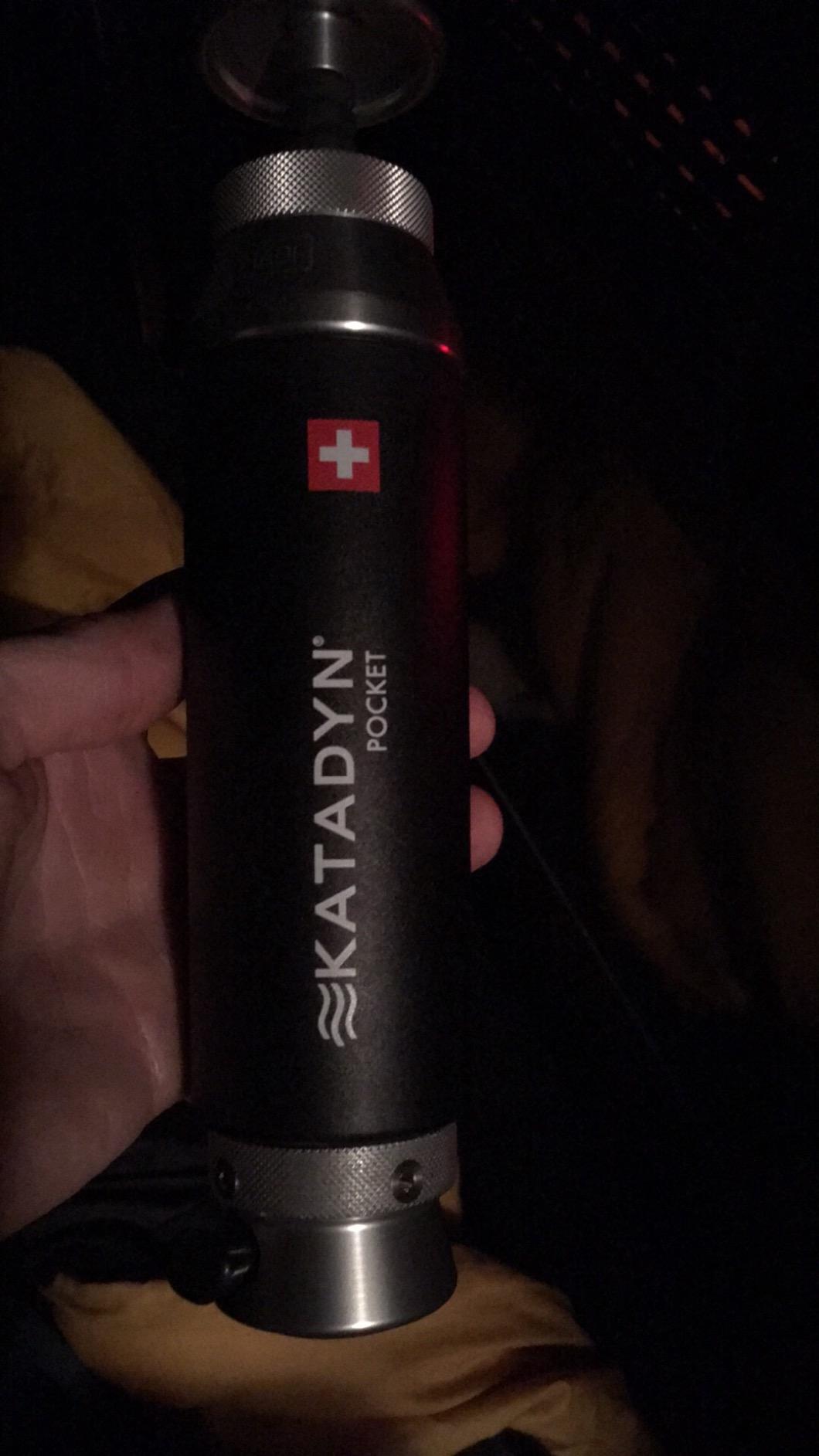 Katadyn Pocket Water Filter for Backpacking, Group Camping & Emergency Preparedness customer photo 1
