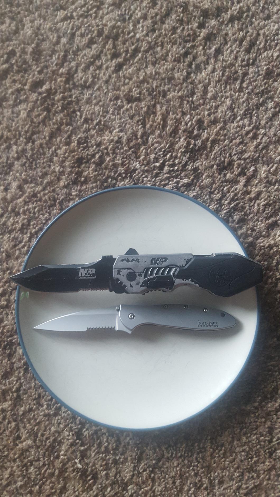 Leek Pocket Knife (1660BLKW); Sandvik 14C28N Steel Blade, 410 Stainless Steel Handle, SpeedSafe Assisted Open customer photo 2