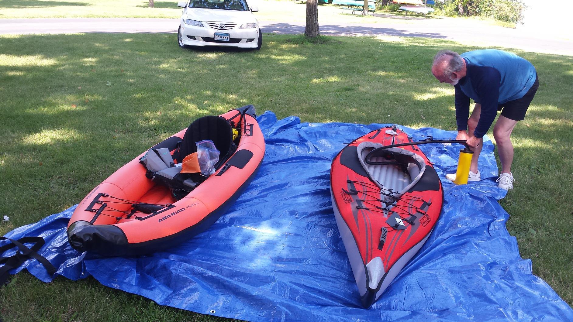 AIRHEAD Montana Inflatable Kayak, 1 Person customer photo 1