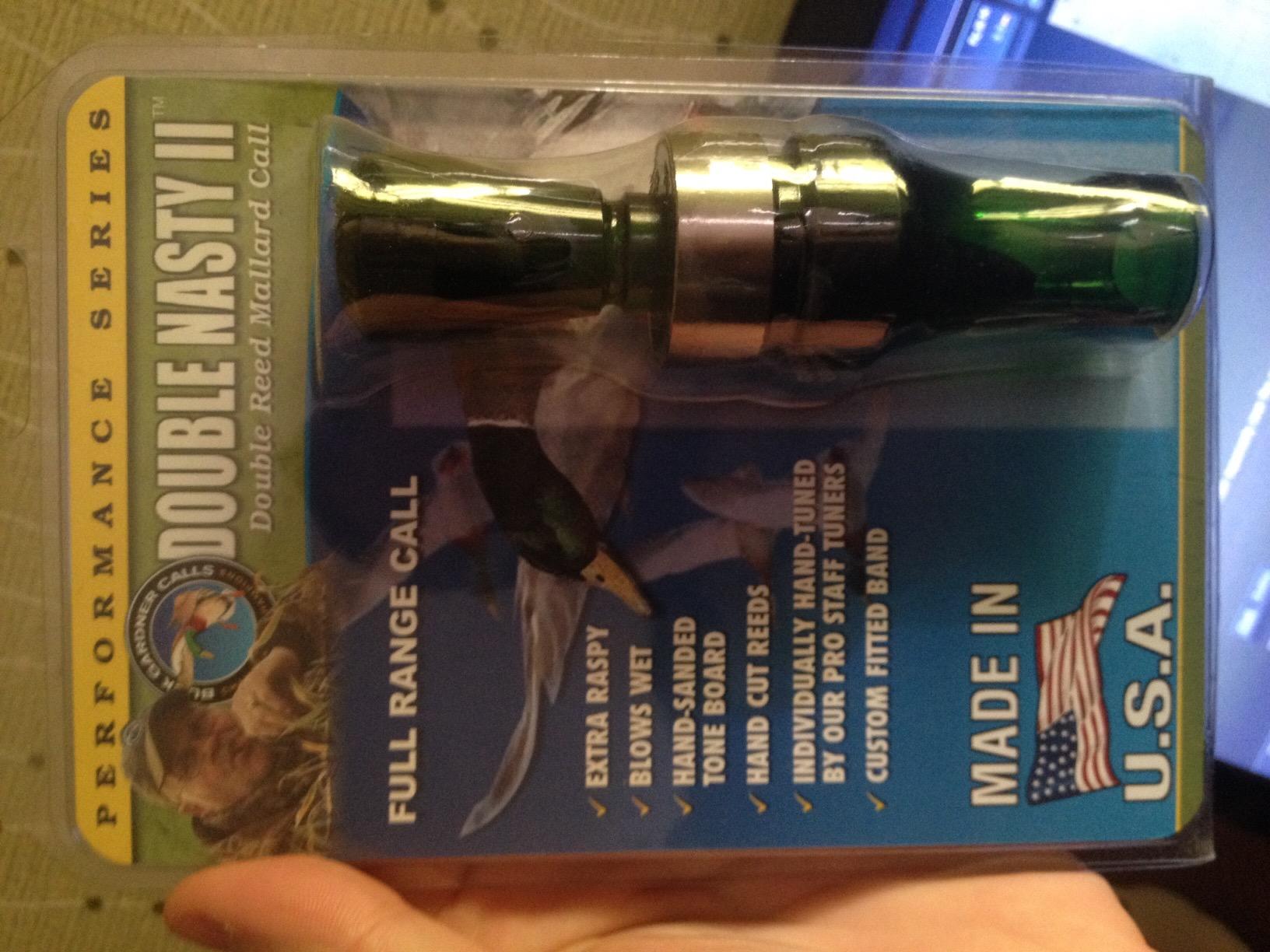 Double Nasty Poly Double Reed Duck Call customer photo 2