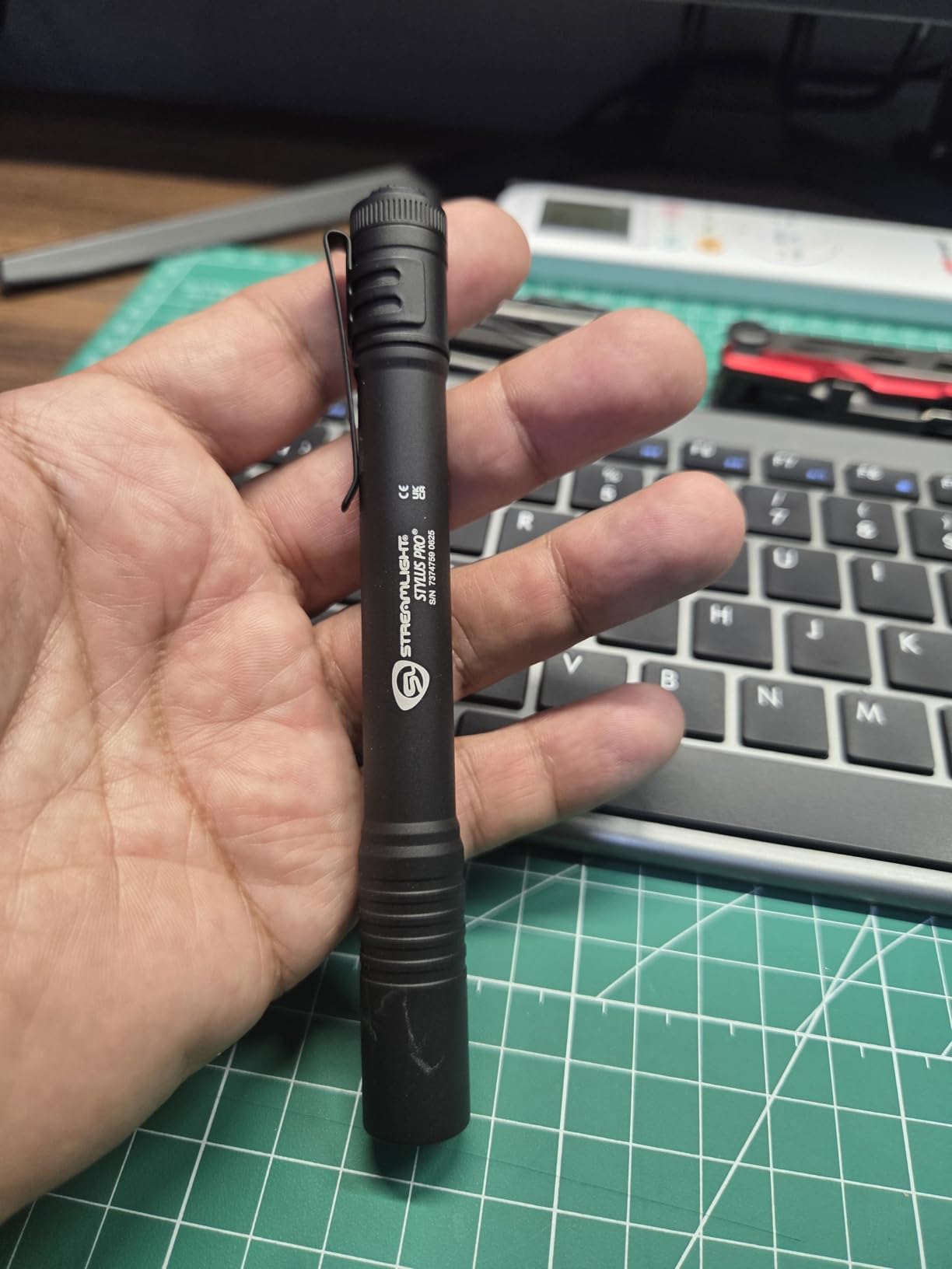 Streamlight 66118 Stylus Pro 100-Lumen Penlight with 2 AAA Alkaline Batteries, Black customer photo 1