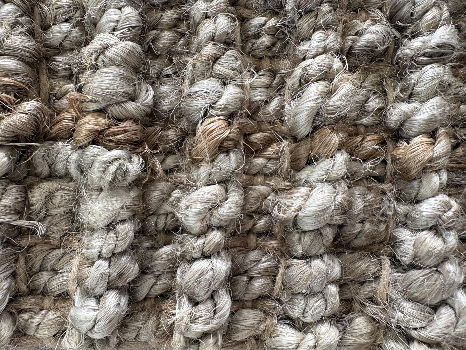 SAFAVIEH Area Rug 8x10 - Natural Fiber Collection - Natural Brown, Handmade Jute, Farmhouse Style, Chunky Textured Thick Pile (NF447A) customer photo 1