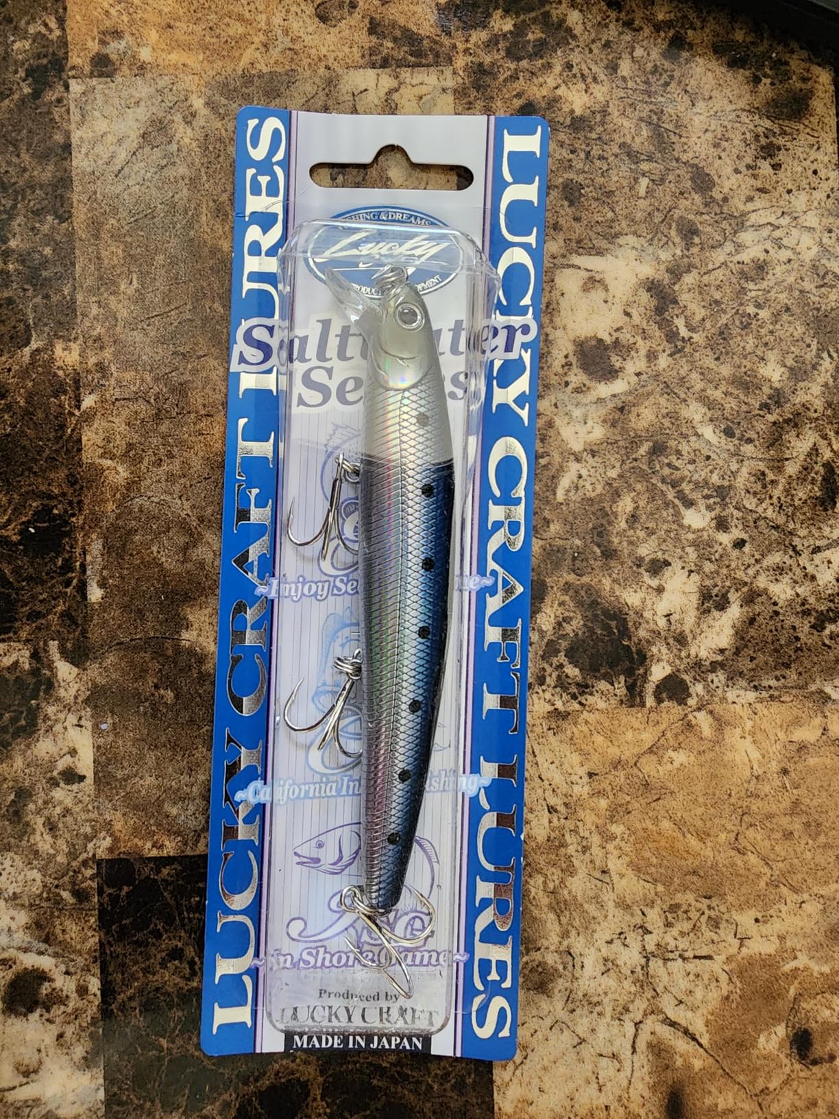 LUCKY CRAFT FlashMinnow 110 Ghost Series Saltwater Fishing Lures, Jerkbait for Halibut and Bass Fish, Slow Suspending 1-2 ft customer photo 1