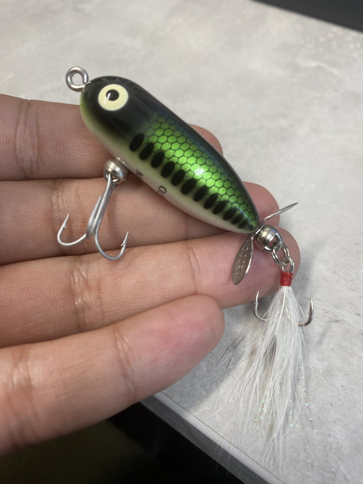 Heddon Torpedo Prop-Bait Topwater Fishing Lure with Spinner Action customer photo 1
