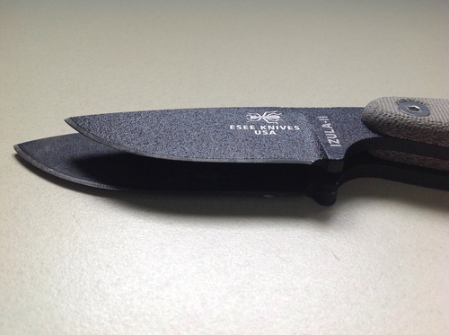 ESEE Knives Izula-II Fixed Blade Knife, Micarta Handle, Molded Sheath, Clip Plate (Black) customer photo 1