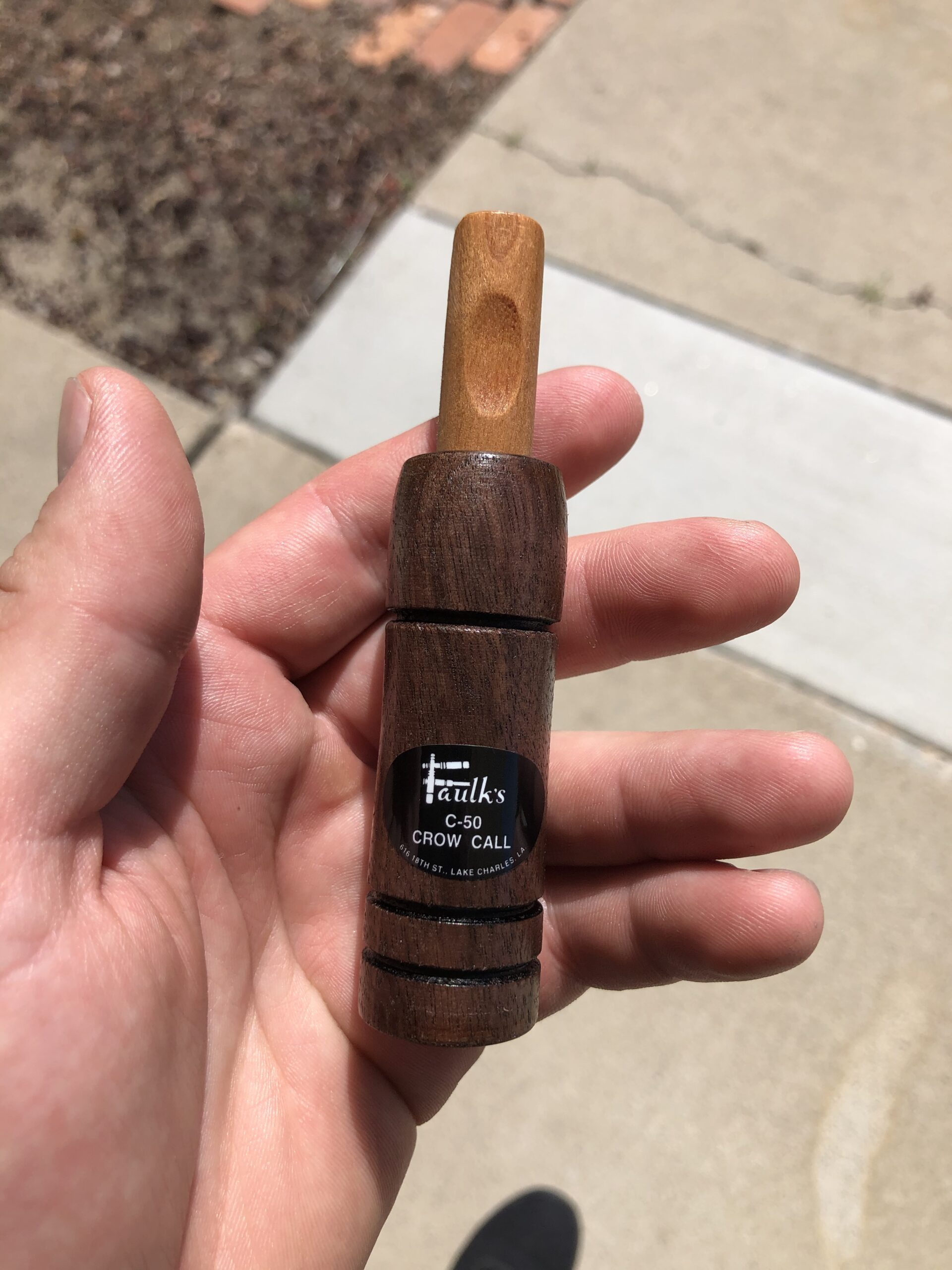 Faulk's Game Calls Walnut Crow Call C-50, Brown customer photo 1