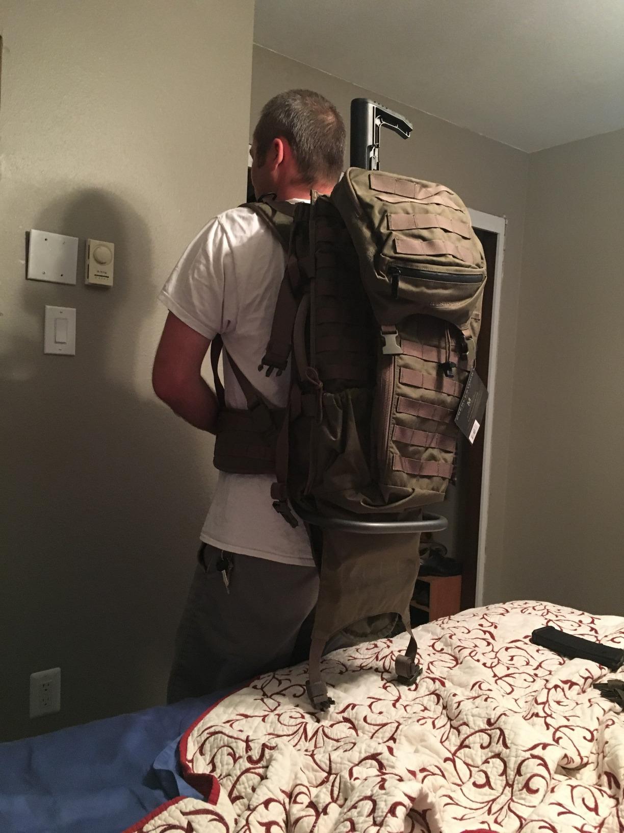 Eberlestock G2 Gunslinger II Mission Pack - Versatile Mid-Sized Tactical Backpack - Includes Full-Width Scabbard - 2,700 C.I. customer photo 1
