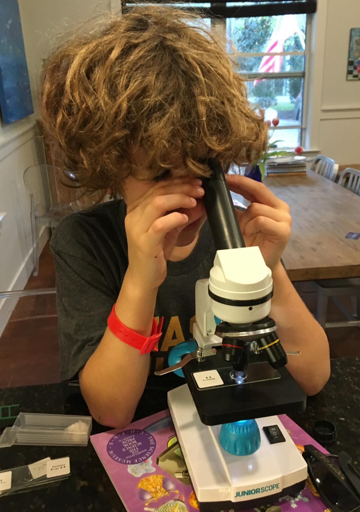 Omano Juniorscope Microscope for Kids - Microscope Kit for Kids 8+ for Science Microscope Experiments - Kids Microscope Kit That Encourage STEM Exploration - Beginner Microscope for Kids 8 and Up customer photo 1