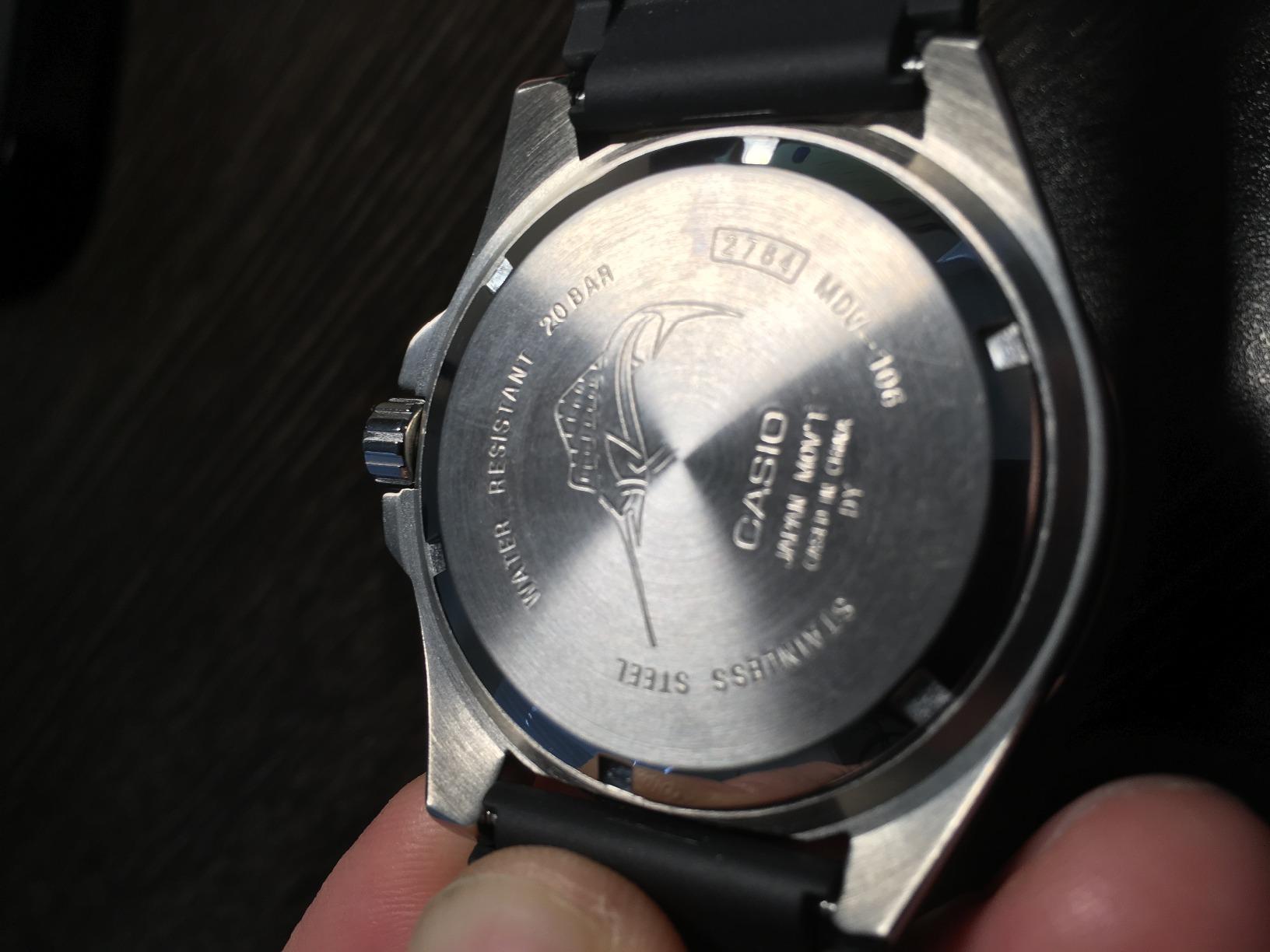 Casio MDV106 Series Unisex Analog Watch | 200M WR | Stainless Steel Case | Resin Band customer photo 2