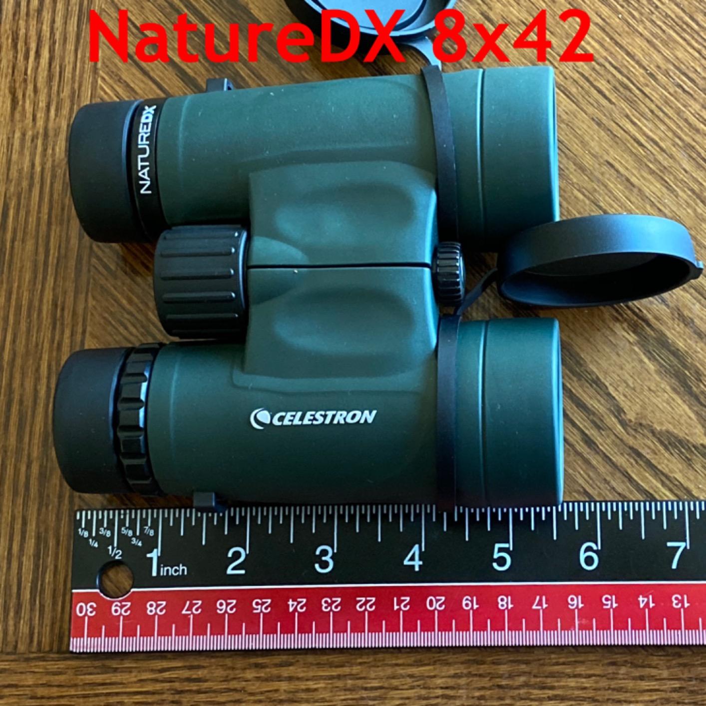 Celestron - Nature DX 8x42 Binoculars - Ideal for Birding and Outdoors - 42mm Objective Lenses - Wide 7.4 Degree Field of View - BaK-4 Prisms - Fully Multi-Coated - Waterproof and Fogproof customer photo 1
