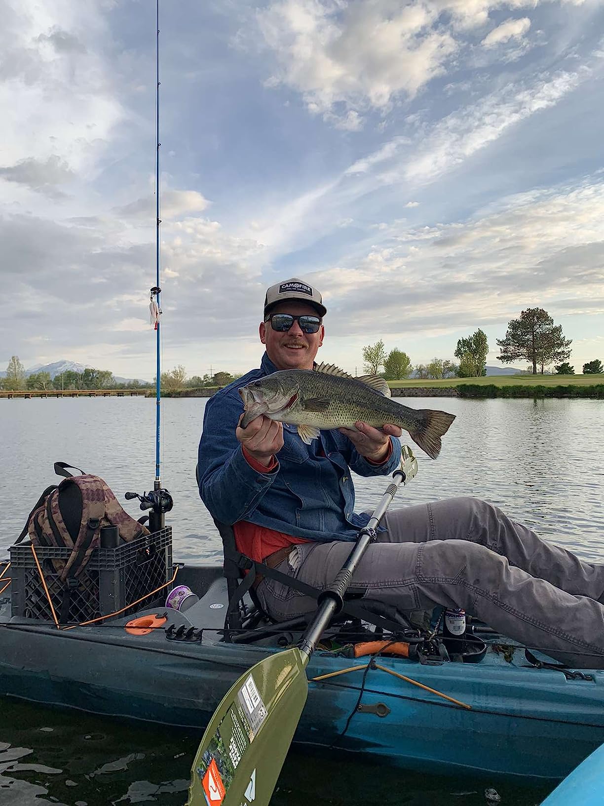 Booyah Pad Crasher Jr Topwater Bass Fishing Hollow Body Frog Lure with Weedless Hooks customer photo 1
