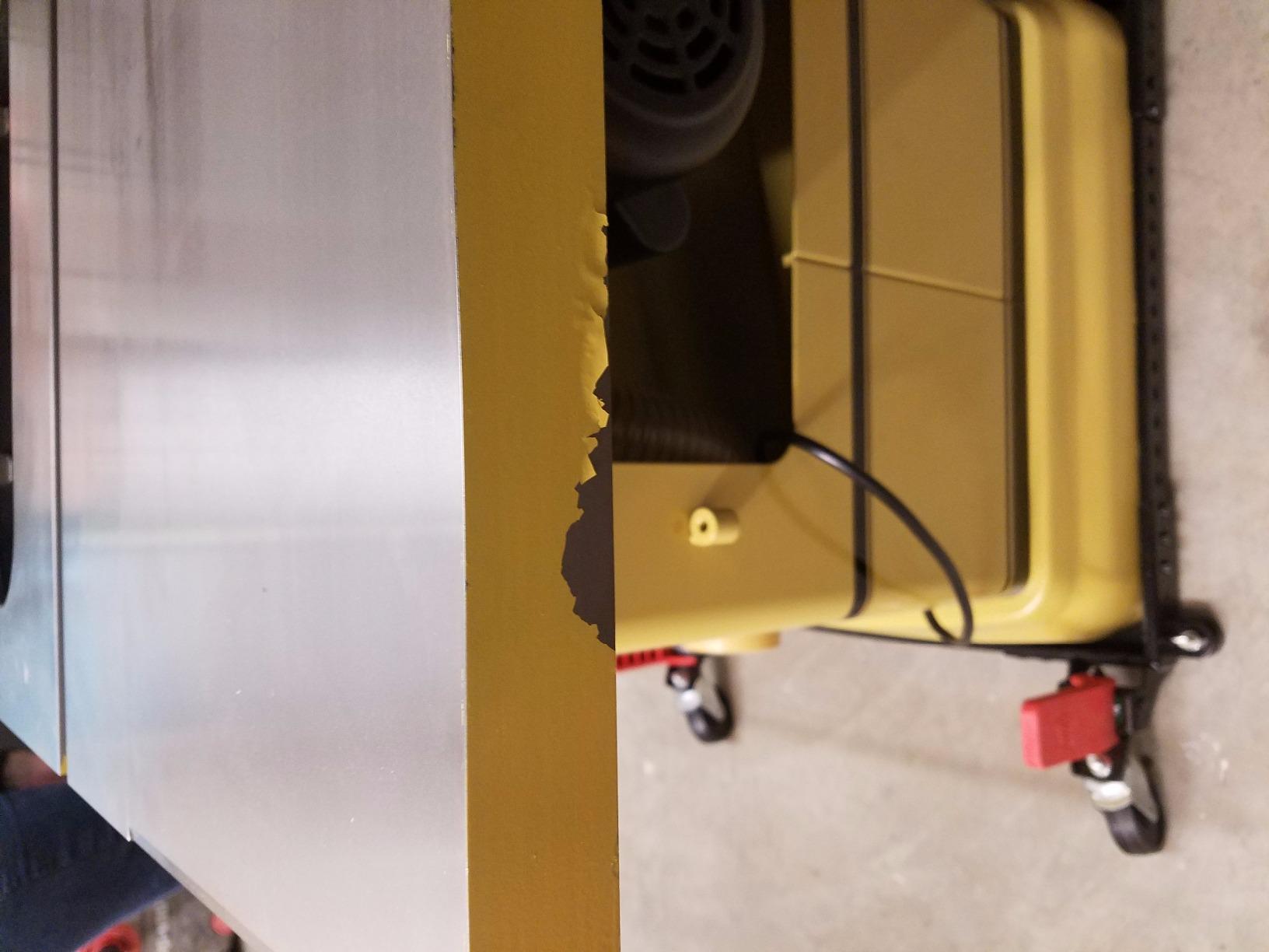 Powermatic PM1000 10-Inch Table Saw, 52-Inch Rip, 1-3/4 HP, 115/230V 1Ph customer photo 2