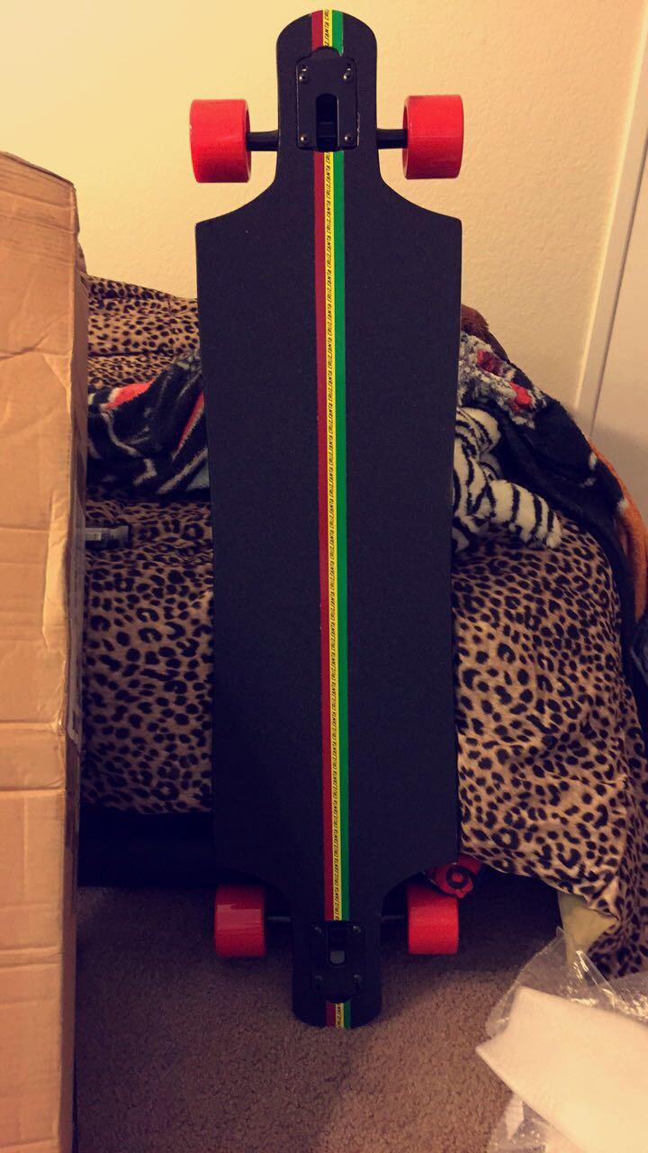 Sector 9 Lion God Rasta Drop Thru Cruzer Freeride Longboard Complete 40