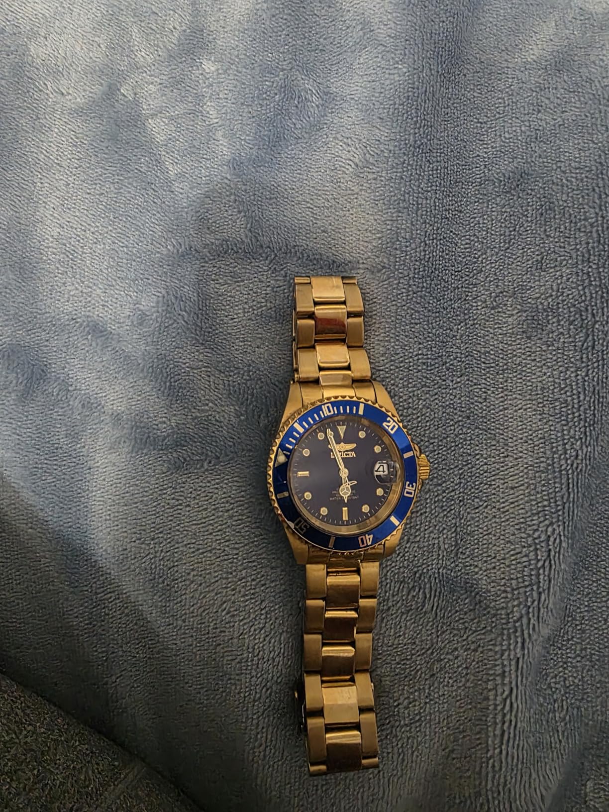 Invicta Men's 8930OB Pro Diver Analog Display Japanese Automatic Gold Watch customer photo 1