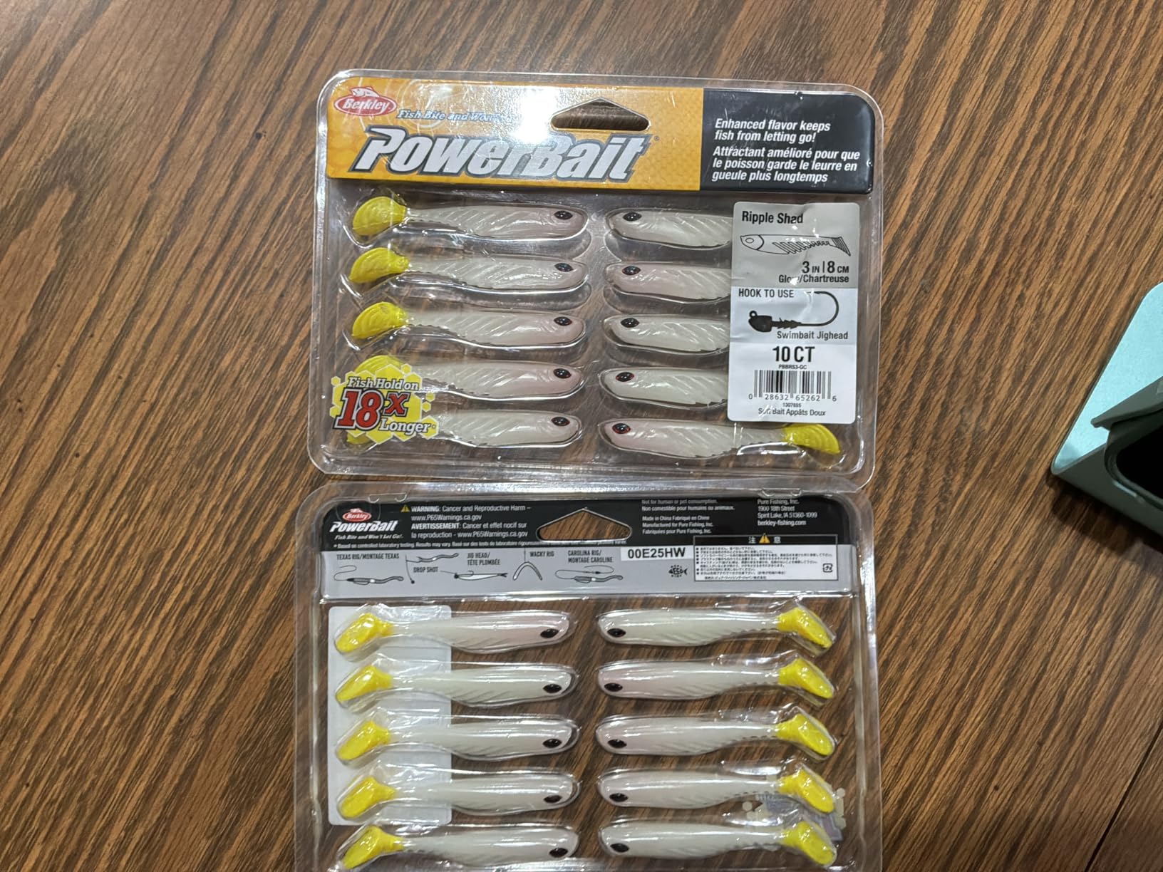 Berkley PowerBait Ripple Shad Fishing Soft Bait customer photo 1