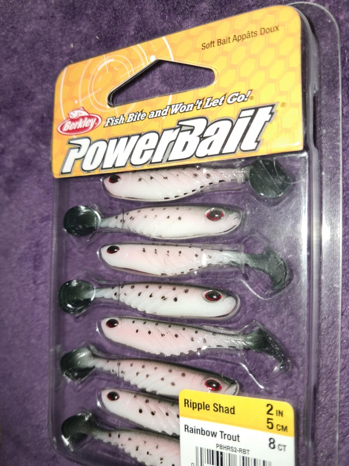 Berkley PowerBait Ripple Shad Fishing Soft Bait customer photo 2