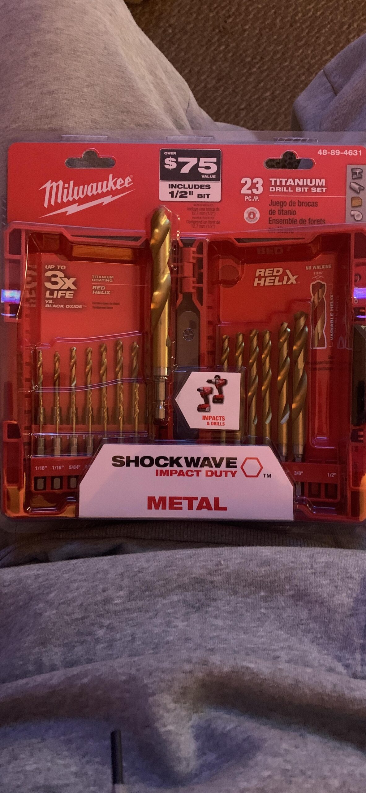 Milwaukee 48-89-4631 Kit Tin Shockwave (23-Piece) customer photo 1